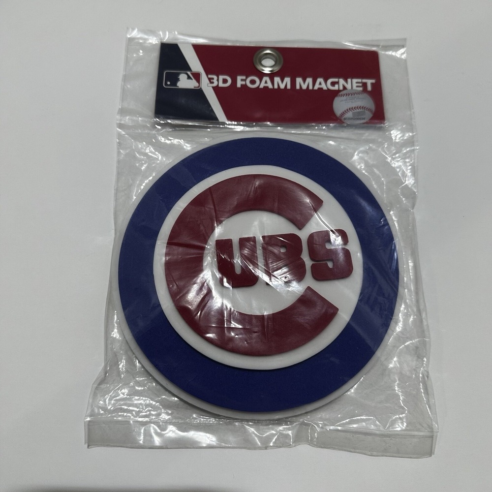Chicago Cubs Foam‎ Magnet 3D